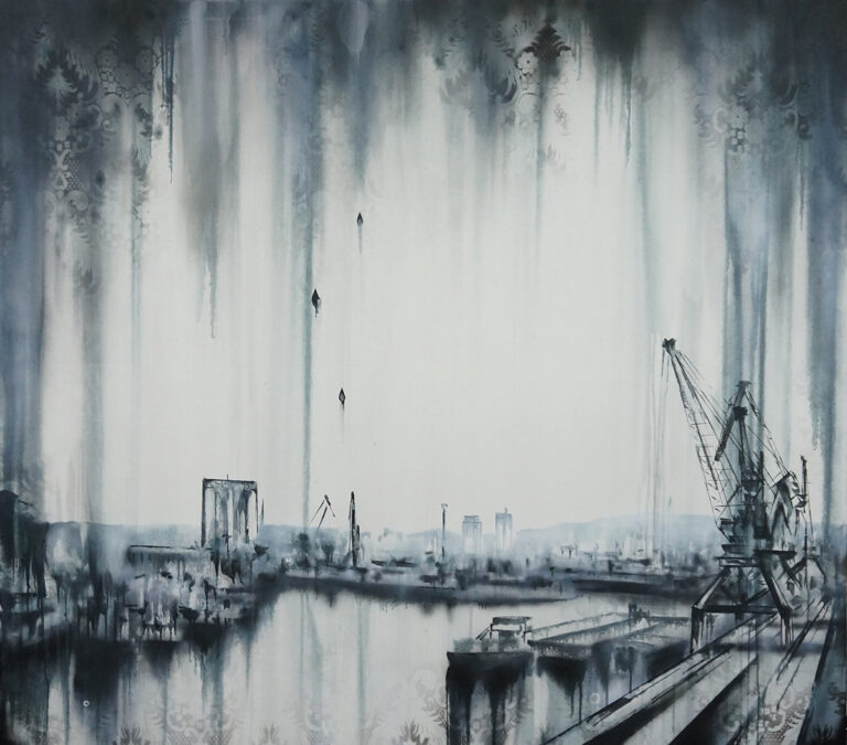 Picture related to artwork: Lucia Tallová — Winter Dock IV